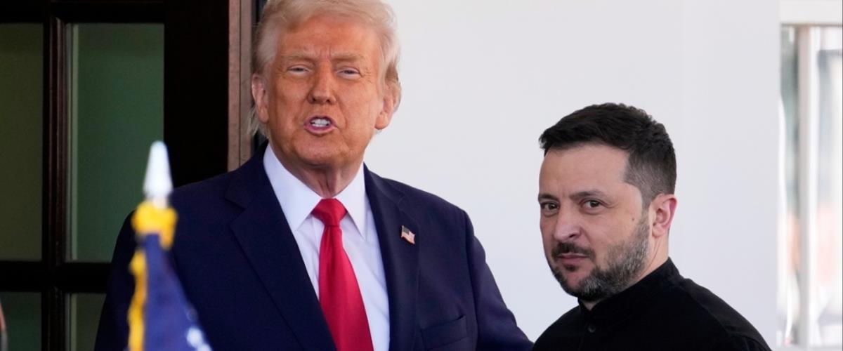 Στο Λευκό Οίκο για το κρίσιμο τετ α τετ με Τραμπ ο Ζελένσκι-Το μήνυμα του Αμερικανού Προέδρου για Κριμαία και ΝΑΤΟ