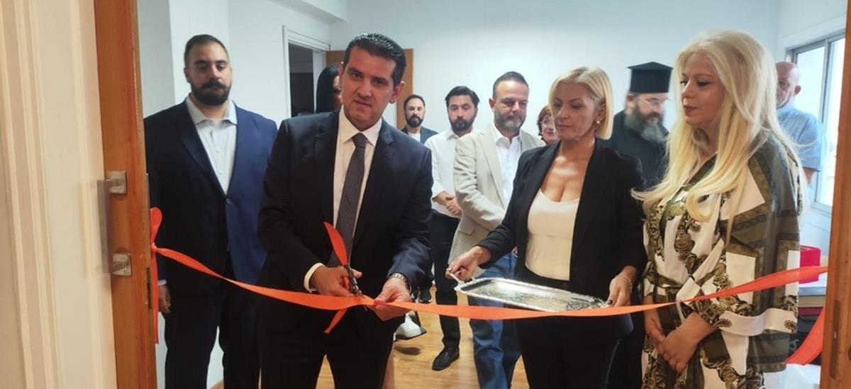 Τα εγκαίνια του νέου οικήματος του Συνδέσμου ΔΕΠ/Υ Κύπρου τέλεσε ο υπουργός Υγείας