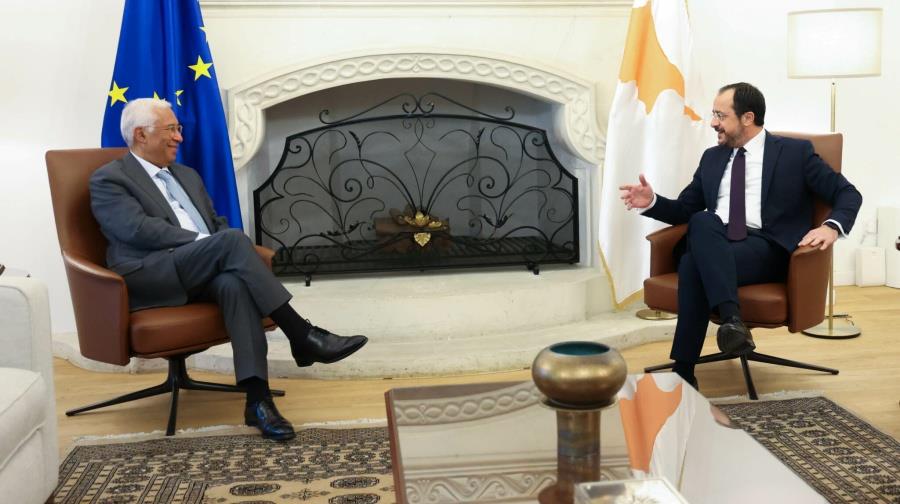 Βλέπει Αντόνιο Κόστα τη Δευτέρα ο Πρόεδρος-Στην ατζέντα άμυνα, ασφάλεια και συμβούλιο Αρχηγών Κρατών της ΕΕ στην Κύπρο