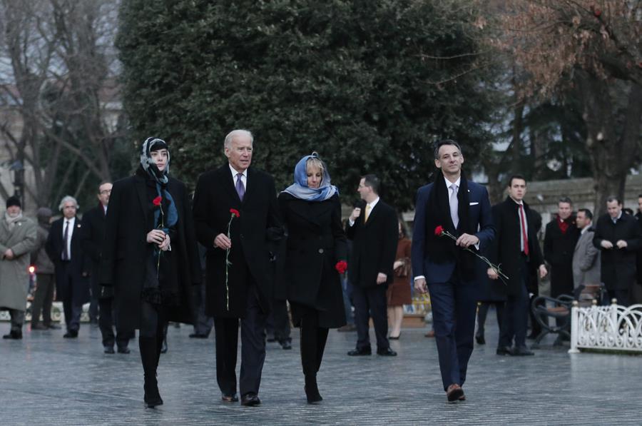 US Vice President Joe Biden visits Turkey