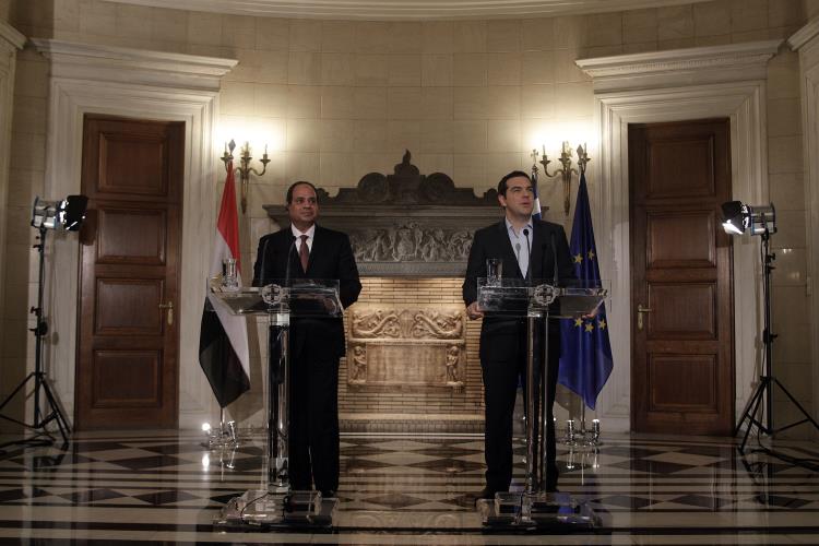 ΜΕΓΑΡΟ ΜΑΞΙΜΟΥ ΤΣΙΠΡΑΣ Α ΑΛ ΣΙΣΙ ΠΡΟΕΔΡΟΣ ΑΙΓΥΠΤΟΥ ΔΗΛΩΣΕΙΣ