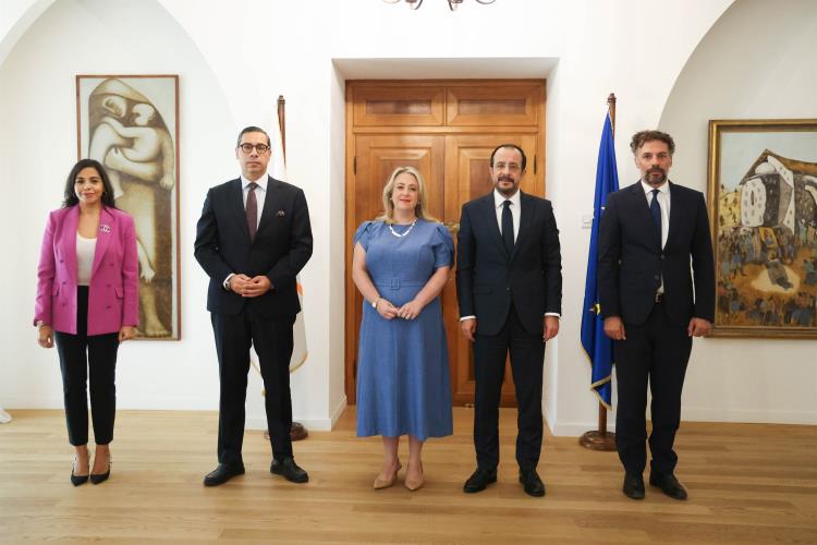 Νέοι Πρέσβεις Βραζιλίας, Ιρλανδίας, Ουκρανίας εκφράζουν στήριξη στην Κύπρο
