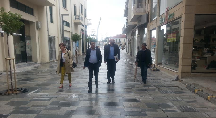 Περιοδεία  για δεύτερη μέρα πραγματοποίησε στην Πάφο ο Υπουργός  Γεωργίας Αγροτικής Ανάπτυξης και Περιβάλλοντος Νίκος Κουγιάλης.