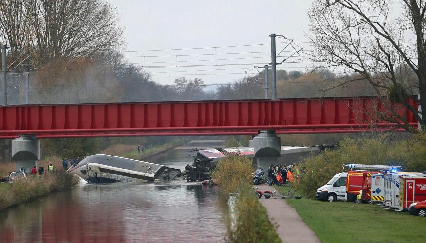 French TGV Train accident near Strasbourg