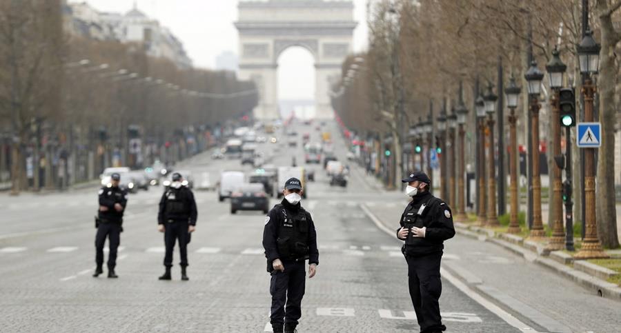 Paris lockdown