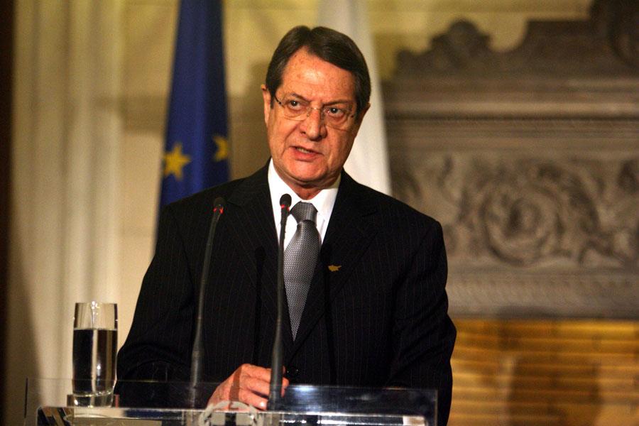 ΣΥΝΑΝΤΗΣΗ ΤΟΥ ΠΡΩΘΥΠΟΥΡΓΟΥ ΑΝΤΩΝΗ ΣΑΜΑΡΑ ΜΕ ΤΟΝ ΚΥΠΡΙΟ ΠΡΟΕΔΡΟ ΝΙΚΟ ΑΝΑΣΤΑΣΙΑΔΗ (EUROKINISSI/ΤΑΤΙΑΝΑ ΜΠΟΛΑΡΗ)