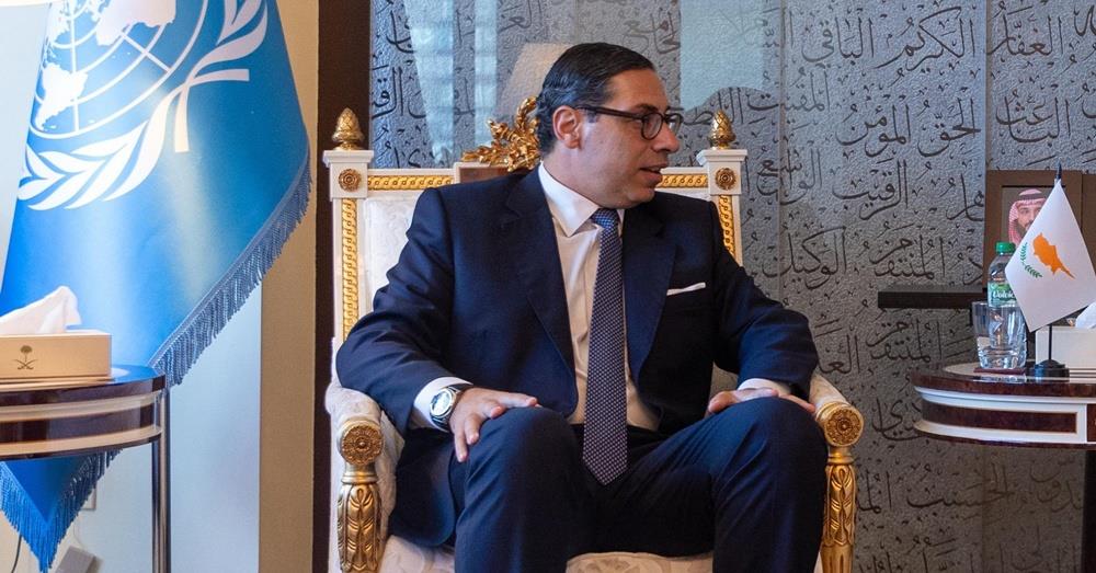Η ενημέρωση για Κυπριακό και τα πλεονεκτήματα της Προεδρία ΕΕ κατά τις επαφές του Κόμπου στη Νέα Υόρκη