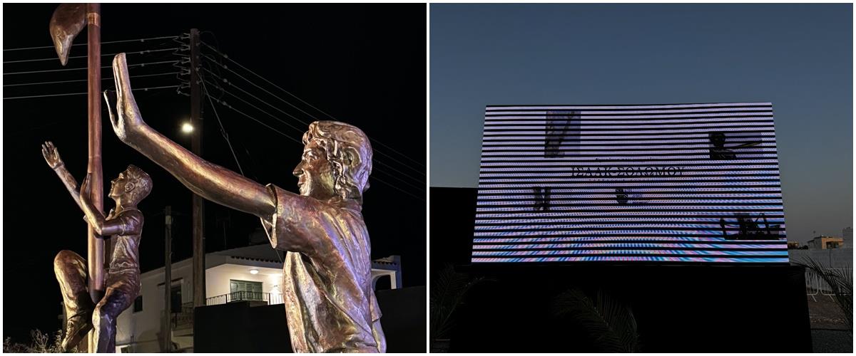 Εγκαινιάστηκε το μνημείο Τάσου Ισαάκ και Σολωμού Σολωμού σε κλίμα συγκίνησης στην παρουσία εκατοντάδων μοτοσικλετιστών (pics)