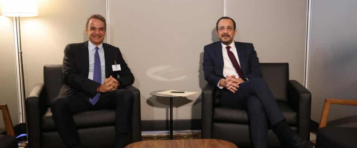 Επιβεβαίωσαν τις άριστες διμερείς σχέσεις Χριστοδουλίδης με Μητσοτάκη-Προσηλωμένες οι δύο κυβερνήσεις για την ηλεκτρική διασύνδεση